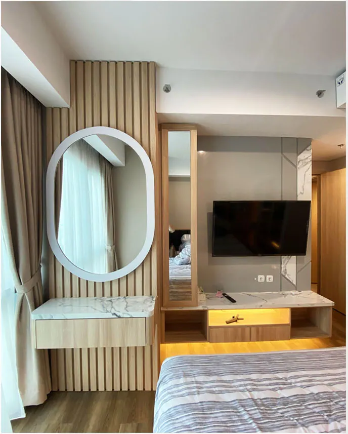 Interior Apartemen custom karya SAVOY, di Jakarta Residence - detail 2