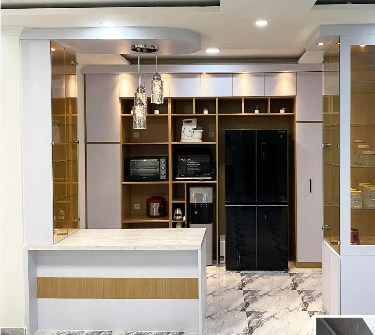 Interior Apartemen custom karya SAVOY, di Kemang Village, Jakarta Selatan - detail 2