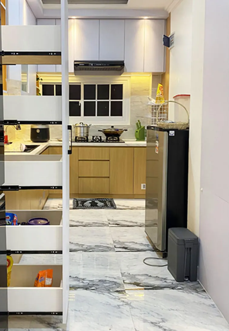Interior Apartemen custom karya SAVOY, di Kemang Village, Jakarta Selatan - detail 4