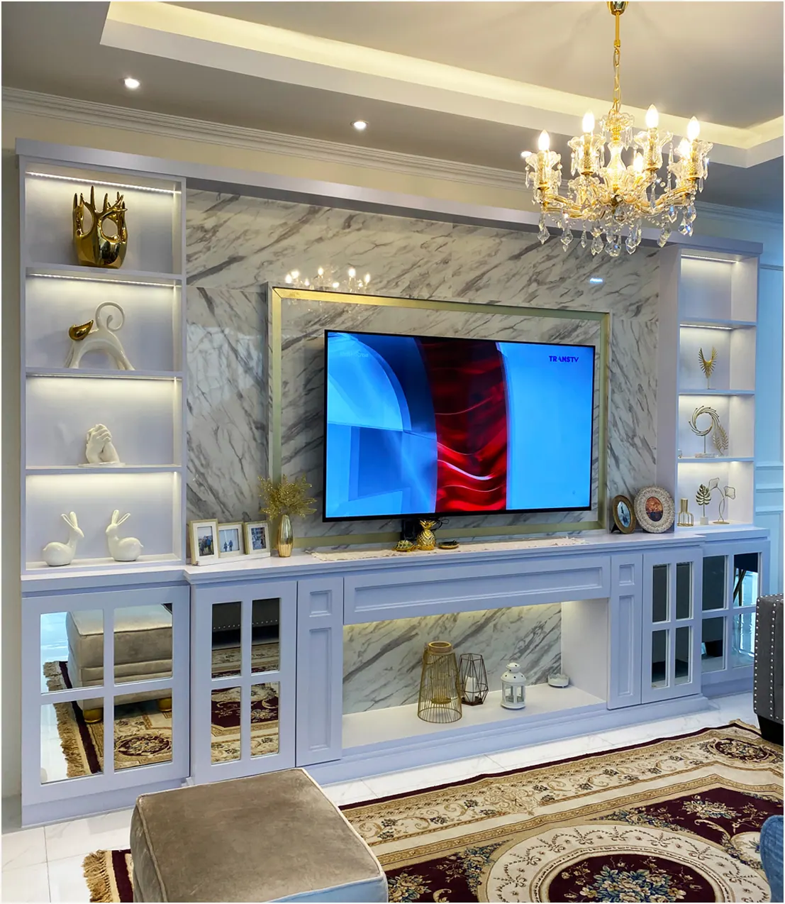 Interior Perumahan custom karya SAVOY, di Antapani City