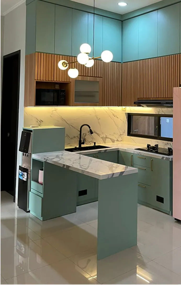 Interior Perumahan custom karya SAVOY, di BSD City, Tangerang Selatan - detail 4
