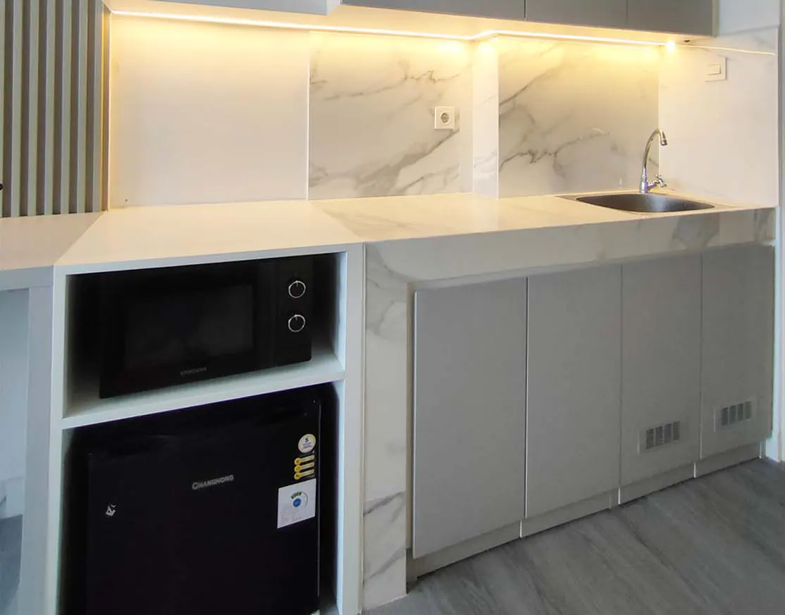Interior Perumahan custom karya SAVOY, di Kalibata Indah, Jakarta Selatan