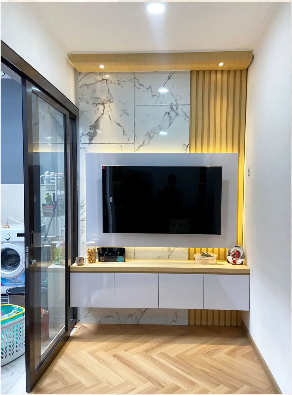 Interior Rumah Real Estate custom karya SAVOY, di Bali Garden City View - detail 2