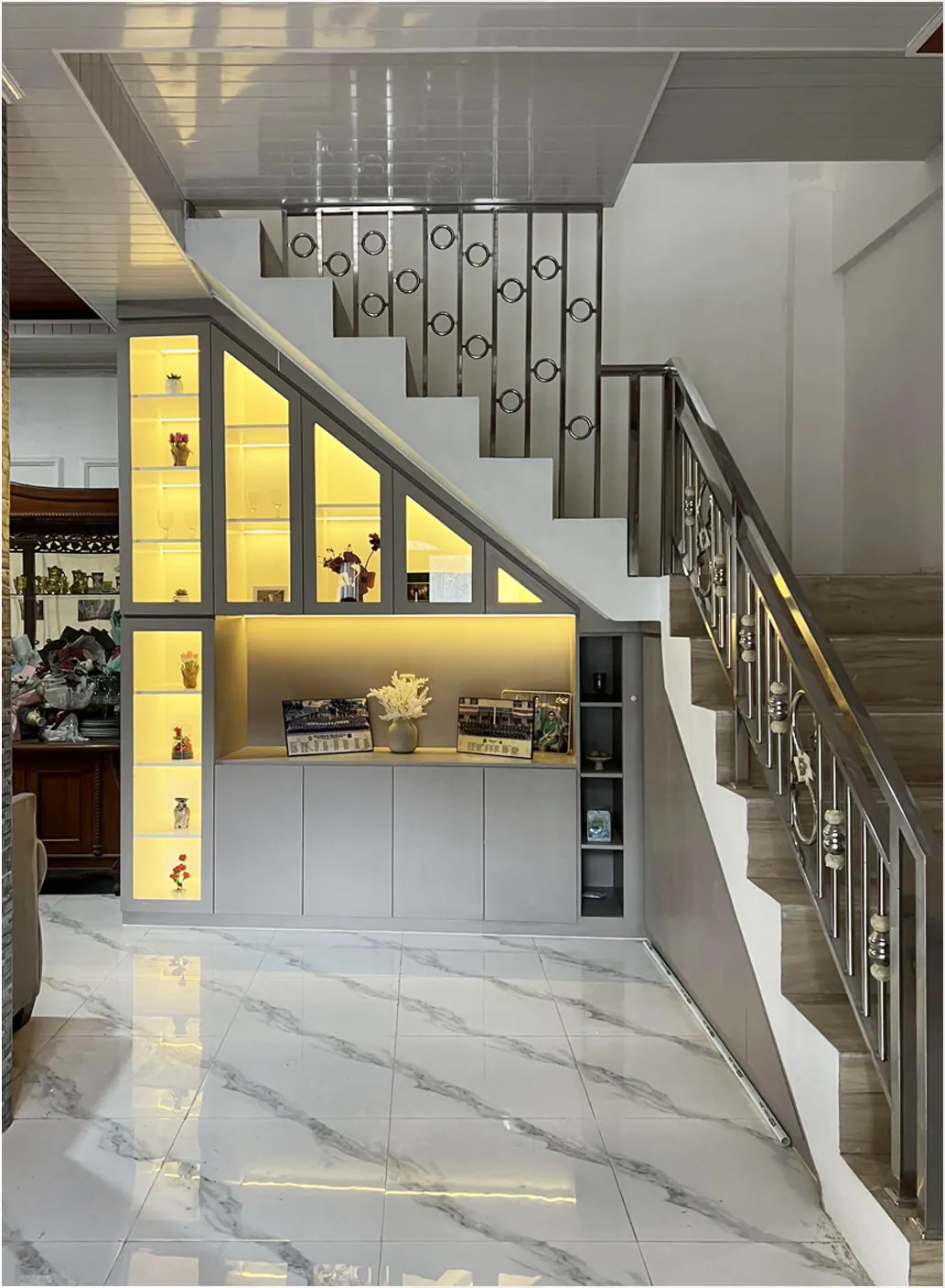Interior Rumah Real Estate custom karya SAVOY, di Podomoro Park, Bandung - detail 3