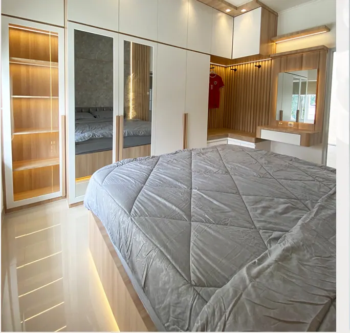 Interior Rumah Subsidi custom karya SAVOY, di Bukit Cipageran Indah, Cimahi - detail 2