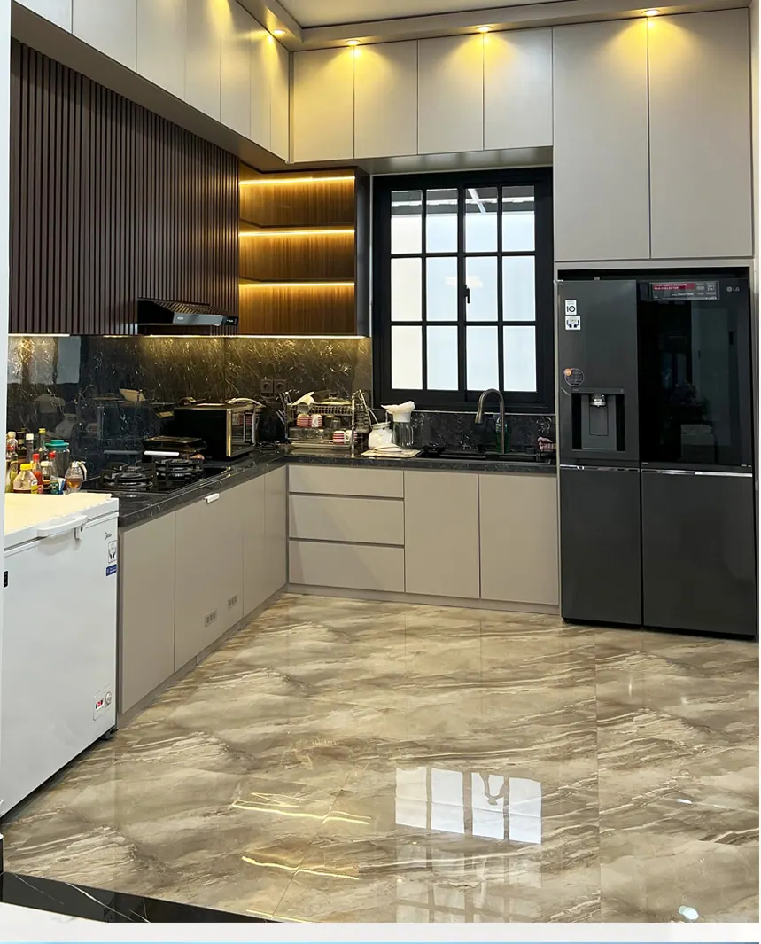 Interior Rumah Subsidi custom karya SAVOY, di Cileunyi Residence - detail 2