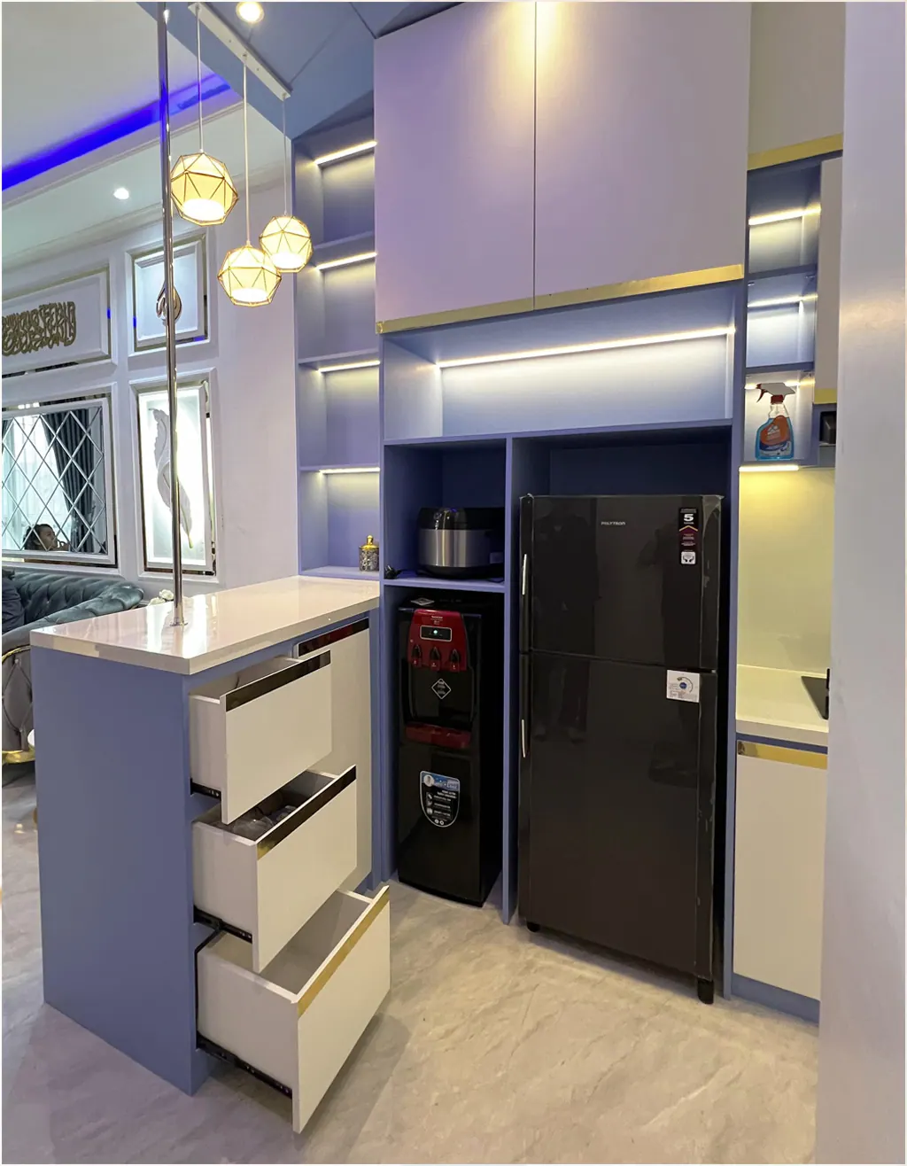 Interior Rumah Subsidi custom karya SAVOY, di Rancaekek Permai - detail 2