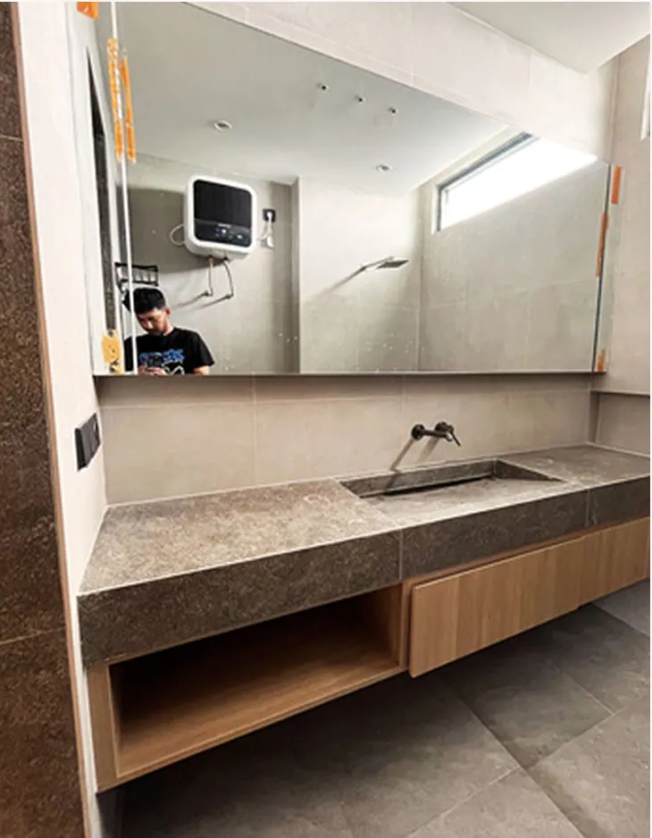 Interior Rumah Subsidi custom karya SAVOY, di Star Parahyangan Residence - detail 2