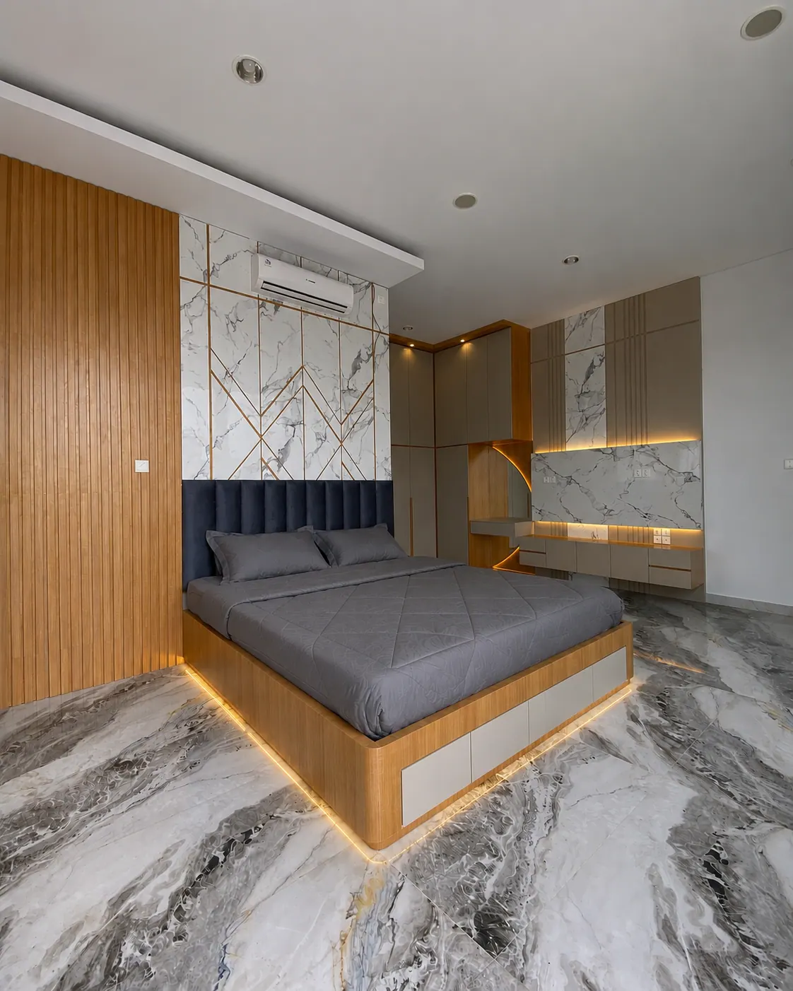 Interior Kamar Tidur custom karya SAVOY - detail 3