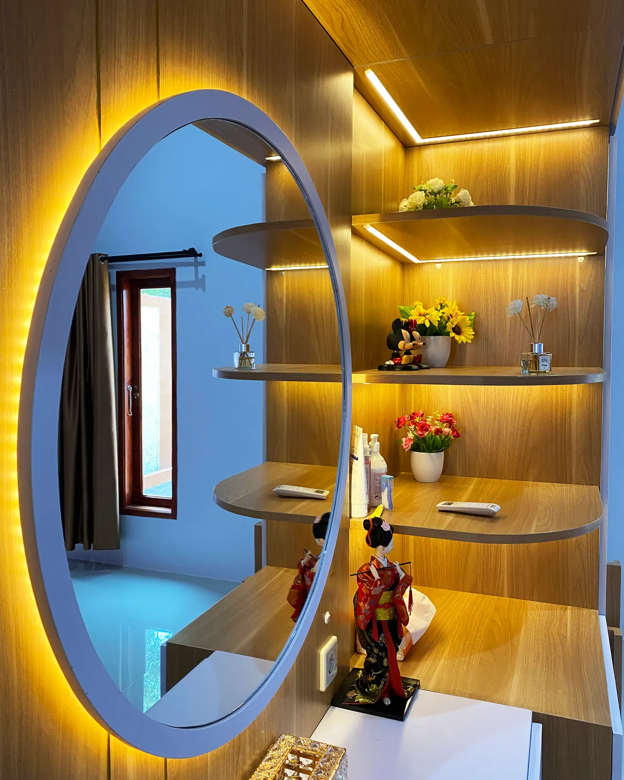 Lemari Pakaian Custom custom karya SAVOY, di Subang, finishing semi & full home - detail 3